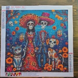 Day Of The Dead Diamond Art